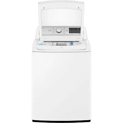5.3 Cu. Ft. White Top Load Washer with 4-Way Agitator & TurboWash3D™ Technology - OPEN BOX
