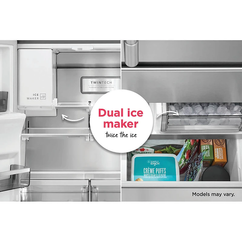 27.8 Cu. Ft. Stainless Smudge-Proof French Door Refrigerator