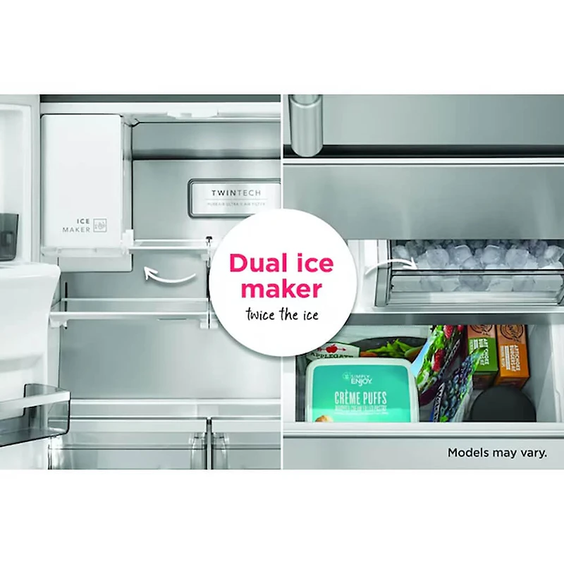 27.8 Cu. Ft. Stainless Smudge-Proof French Door Refrigerator