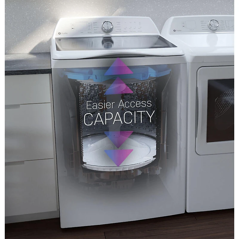 5.4 Cu. Ft. Gray Smart Top Load Washer