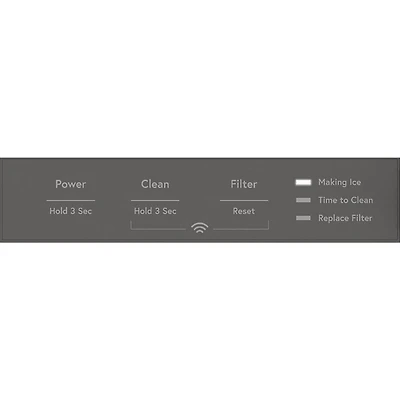 15 inch Under Counter Nugget Ice Maker - OPEN BOX