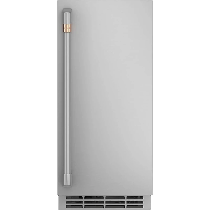 Stainless Steel with Brushed Stainless Steel Handle Ice Maker Door Kit