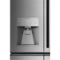 22.8 Cu. Ft. Textured Steel French Door Counter-Depth Refrigerator - OPEN BOX