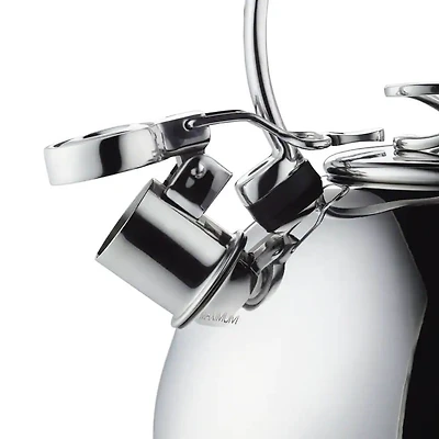 2.3-Quart Whistling Stainless Teakettle with Flip-Up Spout