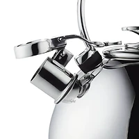 2.3-Quart Whistling Stainless Teakettle with Flip-Up Spout