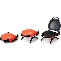 TravelQ 2225 Portable Propane Gas Grill - Orange - OPEN BOX