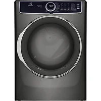 Titanium Steam Electric Front Load Laundry Package