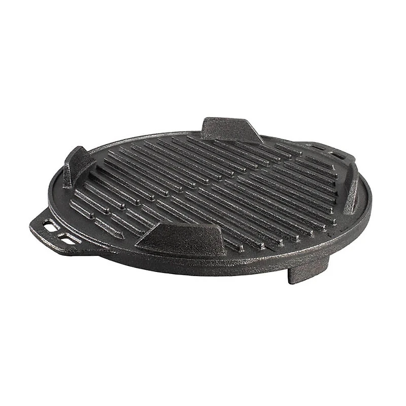 12 inch Cast Iron Portable Round Kickoff Grill