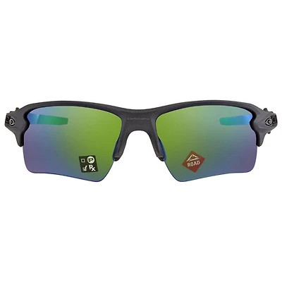 FLAK 2.0XL - Steel with Prizm Road Jade Lenses