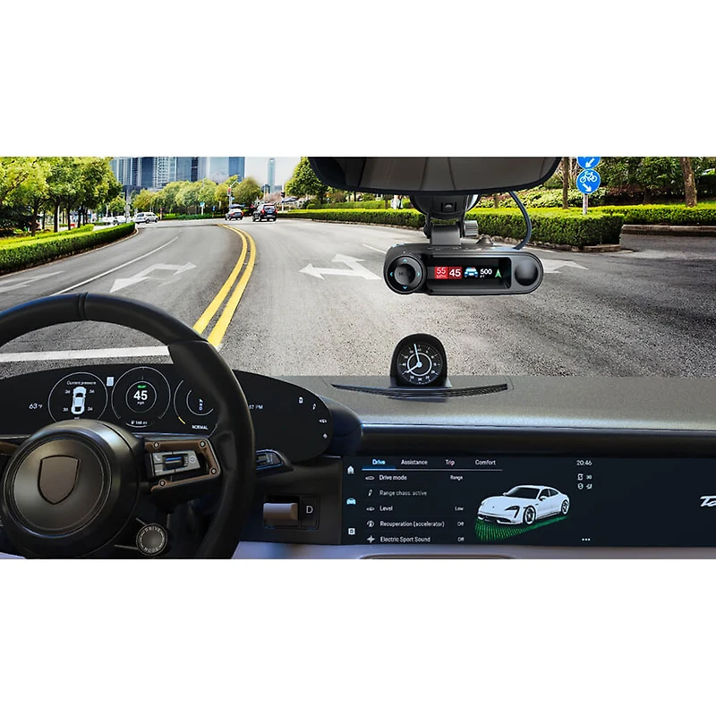 MAXcam 360c Radar Detector w/ Dash Cam