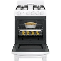 2.9 Cu. Ft. White Gas Range Oven