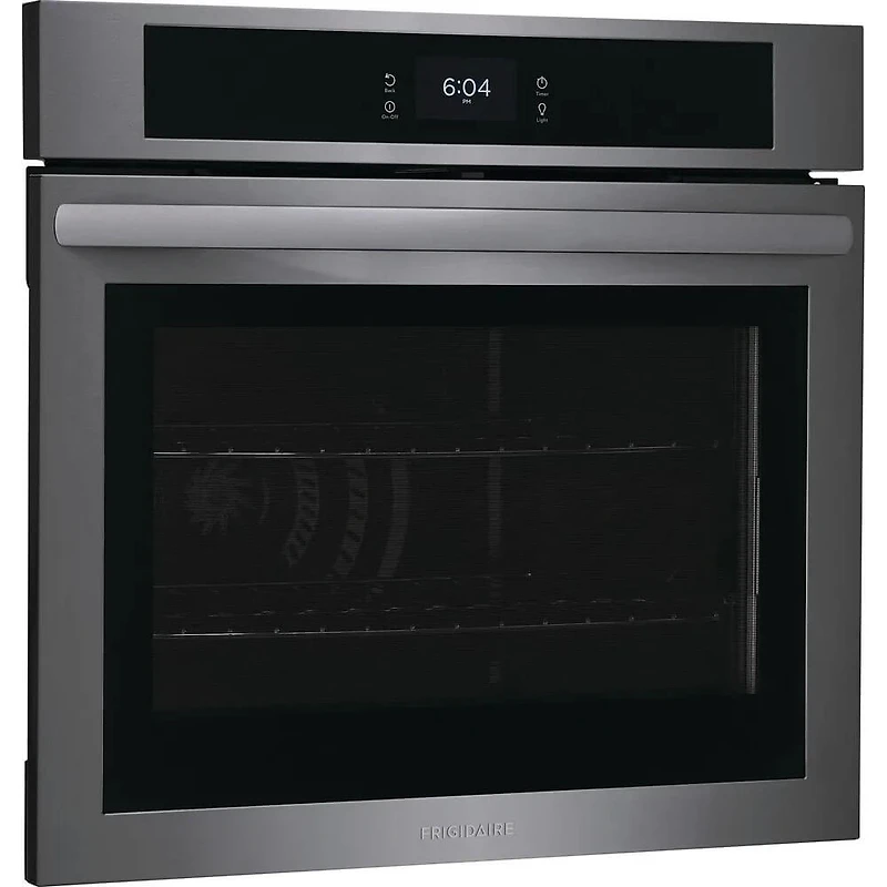 30 inch Black Stainless Single Convection Electric Wall Oven