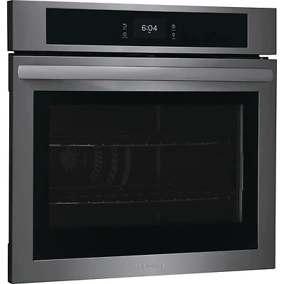 30 inch Black Stainless Single Convection Electric Wall Oven