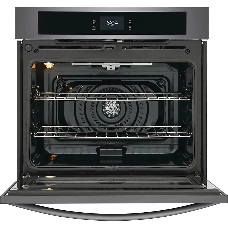 30 inch Black Stainless Single Convection Electric Wall Oven