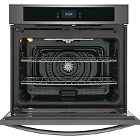 30 inch Black Stainless Single Convection Electric Wall Oven