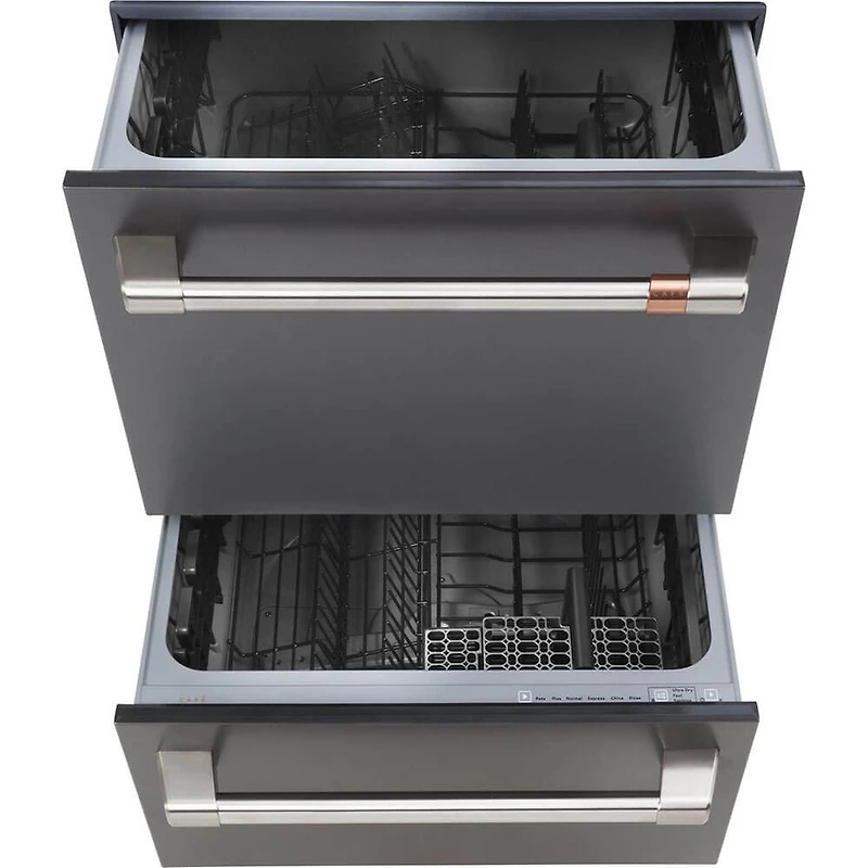 49 dBA Matte Black Double Drawer Dishwasher