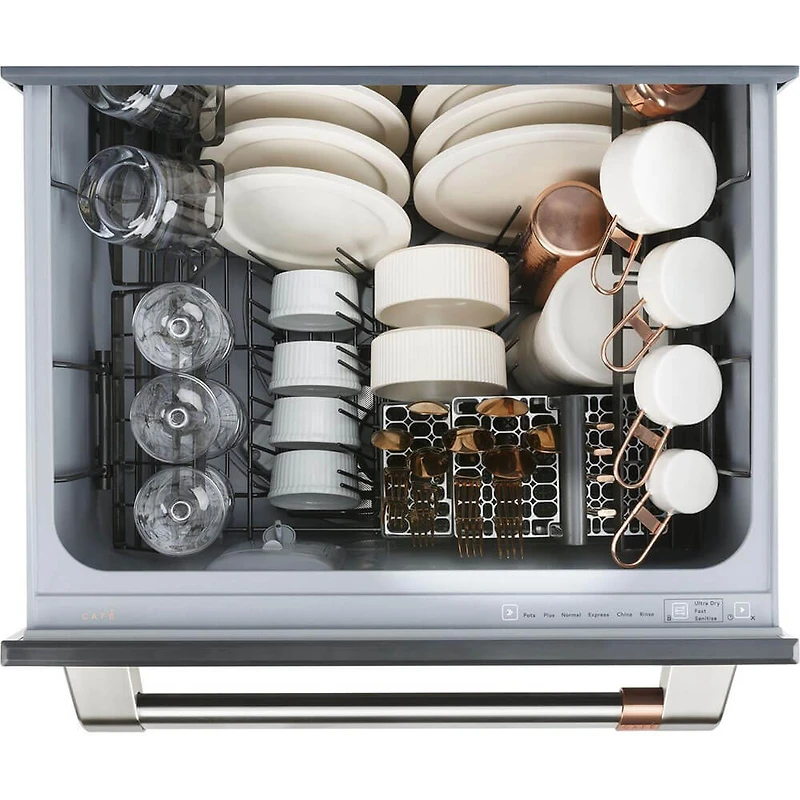 49 dBA Matte Black Double Drawer Dishwasher