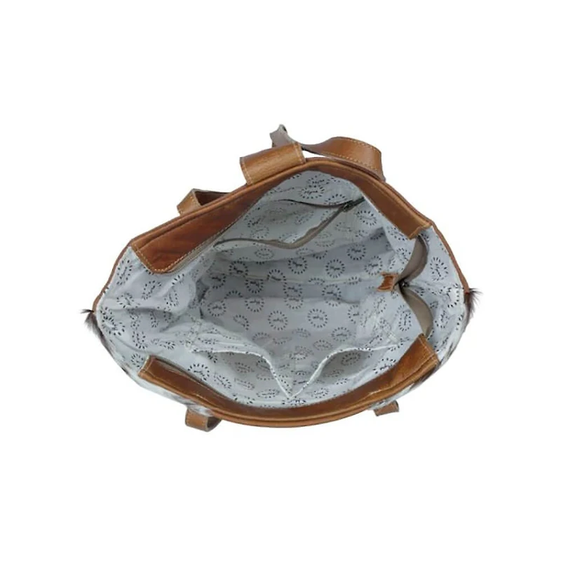 Grizzly Bear Canvas & Hairon Bag