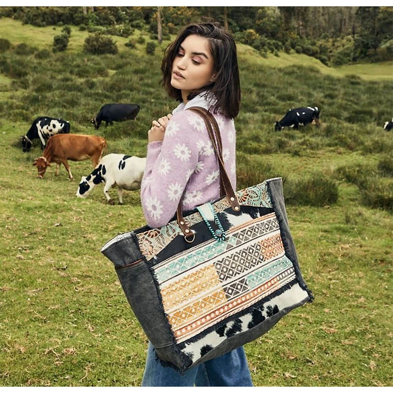 Earthy Tones Weekender Bag