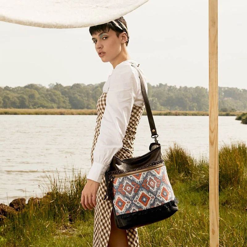 Taupe Brown Shoulder Bag