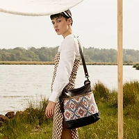 Taupe Brown Shoulder Bag