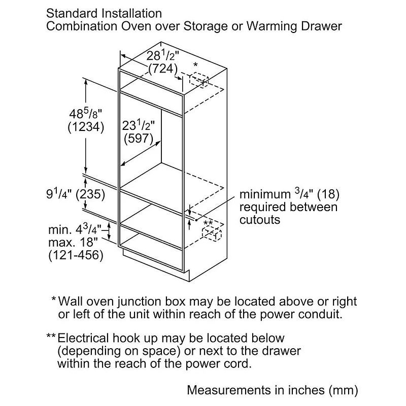 30 inch 800 Series Stainless Single Electric Convection Wall Oven w/ Built-In Microwave