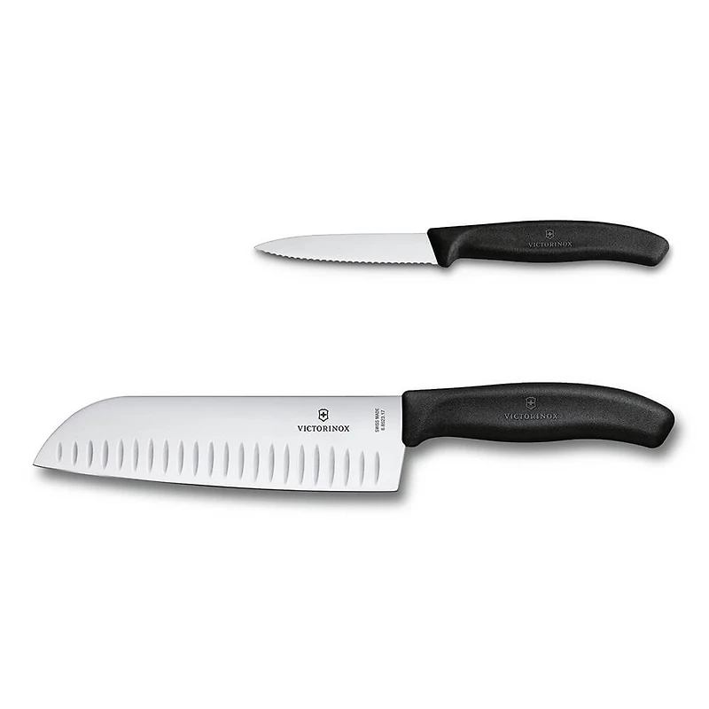 Swiss Classic 2-Piece Santoku Starter Set - Santoku & Paring