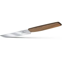 Swiss Modern Steak Knife Set, wavy edge - OPEN BOX