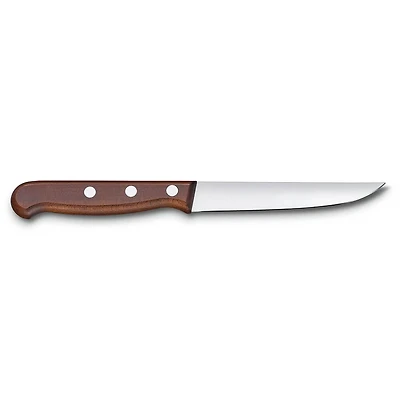2-Piece Wood Steak Knife Set - Straight Edge
