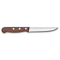 2-Piece Wood Steak Knife Set - Straight Edge