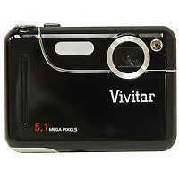 ViviCam 5.0 Megapixel Digital Video Recorder (Black) OPEN BOX