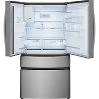 21.5 Cu. Ft. Stainless Counter Depth 4-Door French Door Refrigerator - OPEN BOX