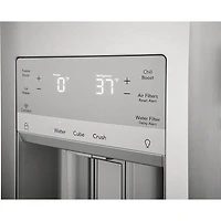 21.5 Cu. Ft. Stainless Counter Depth 4-Door French Door Refrigerator - OPEN BOX