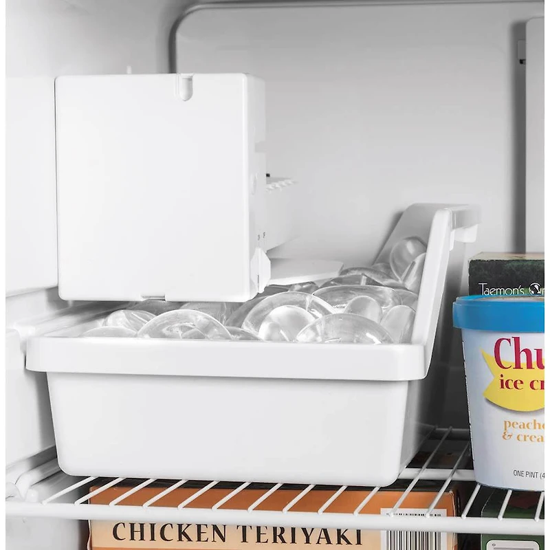 17.5 Cu. Ft. White Top-Freezer Refrigerator