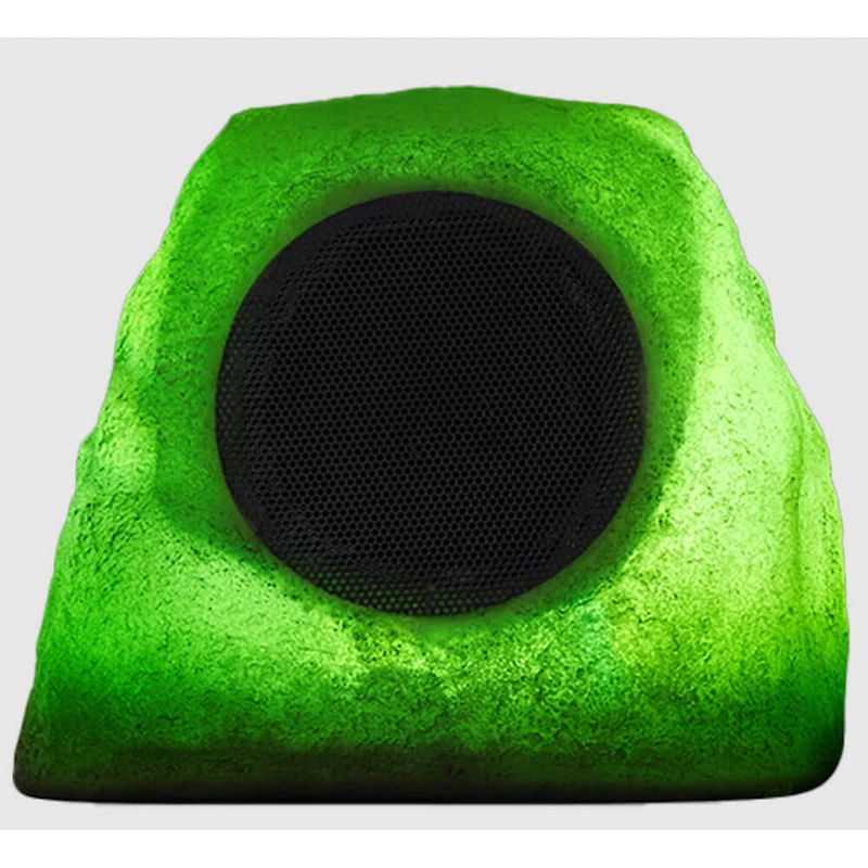 Rechargeable Bluetooth Outdoor Solar Rock LED Speaker with Multilink