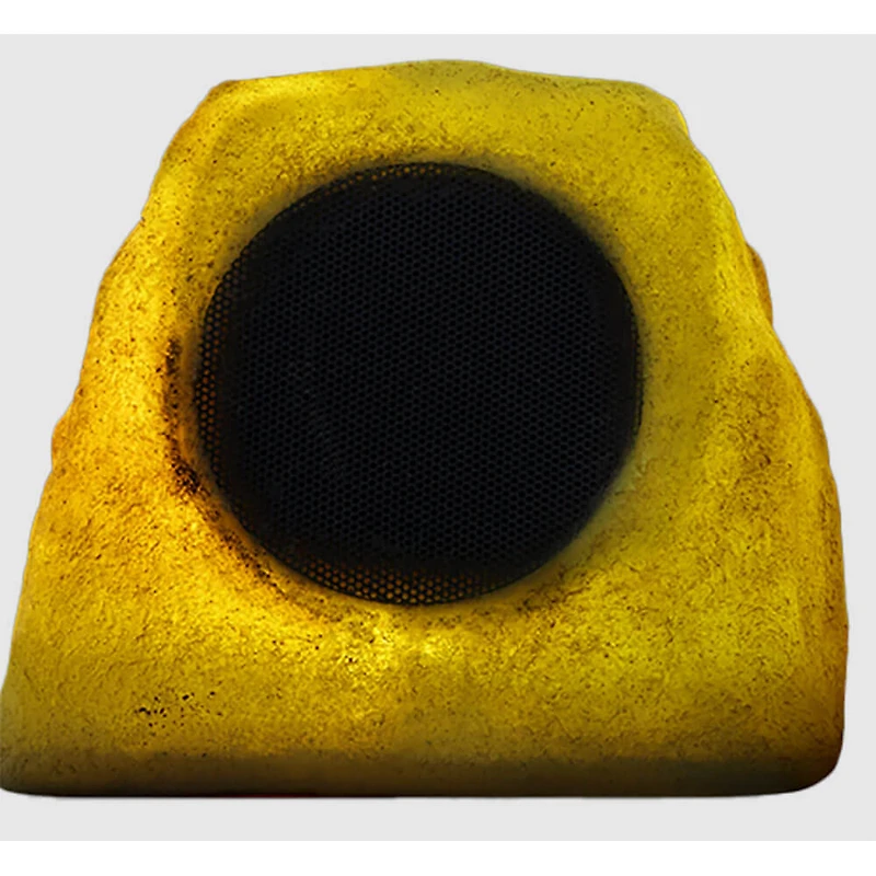 Rechargeable Bluetooth Outdoor Solar Rock LED Speaker with Multilink