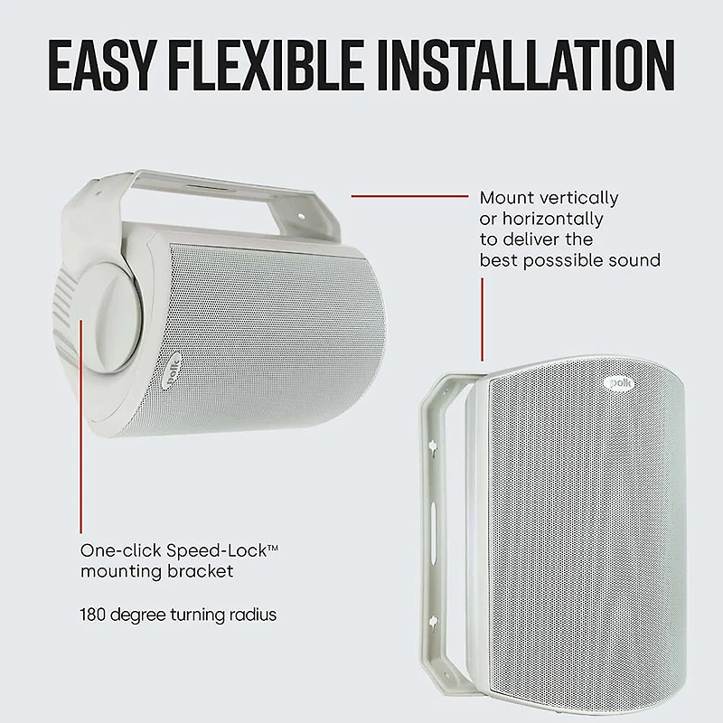 Atrium 6 All-Weather Loudspeakers - White