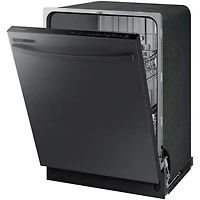55 dBA Black Stainless Top Control Built-In Dishwasher - OPEN BOX