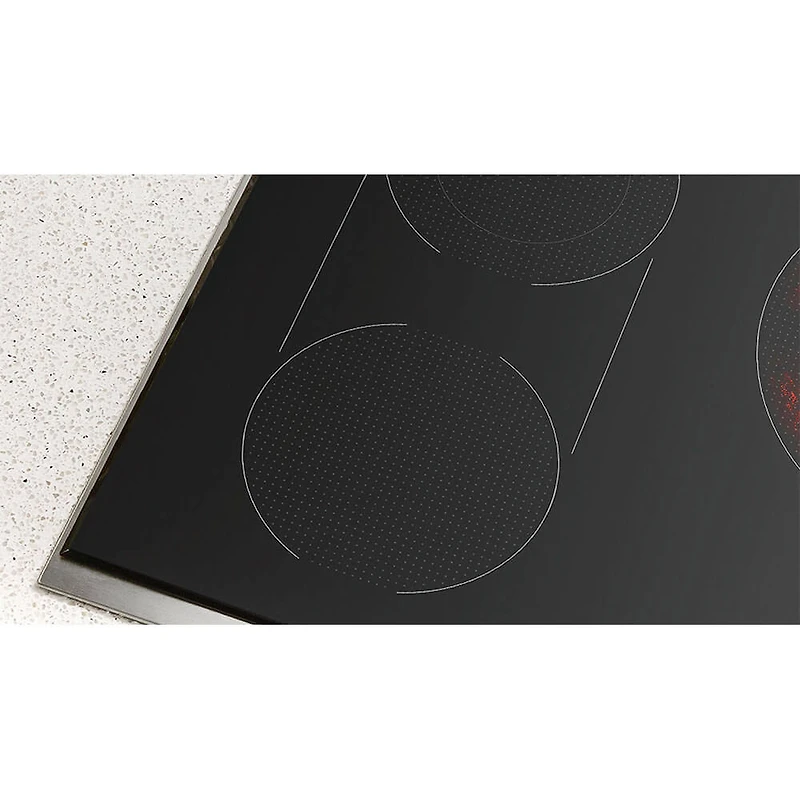 36 inch Masterpiece Series Black Built-In Electric Cooktop