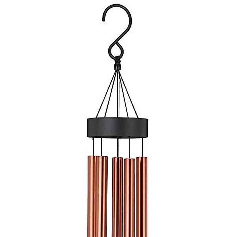 32 inch Healing Stone Wind Chime - Amethyst