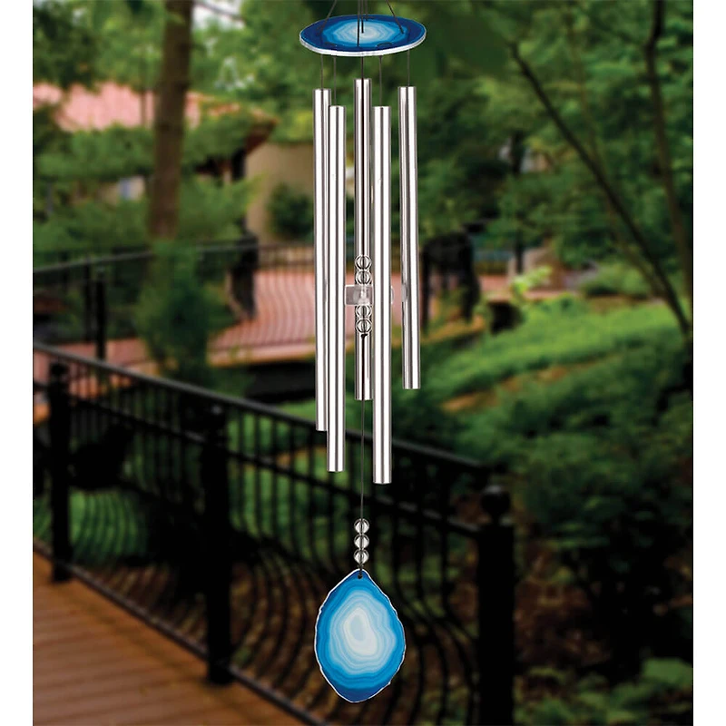 32 inch Agate Chime - Blue
