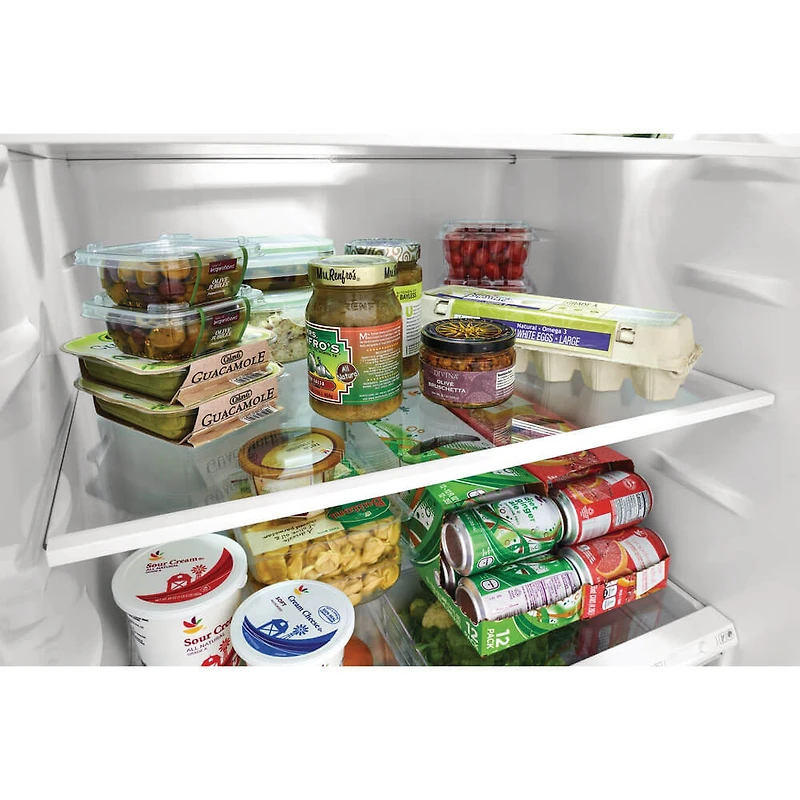 17.6 Cu. Ft. Stainless Top-Freezer Refrigerator