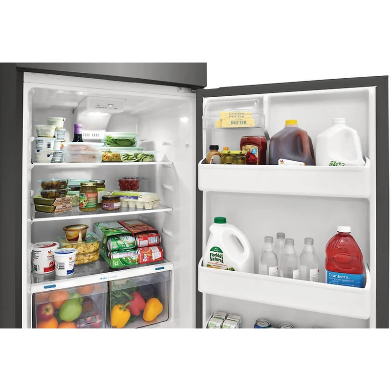 17.6 Cu. Ft. Stainless Top-Freezer Refrigerator
