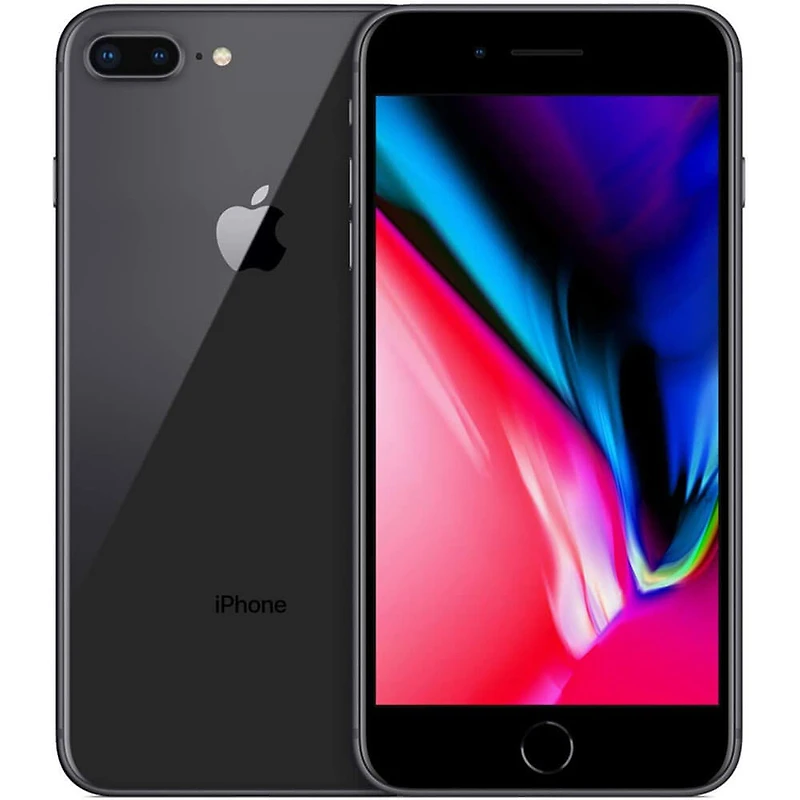 iPhone 8 Plus 64GB AT&T - Space Gray - Recertified - OPEN BOX