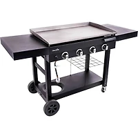 776 Sq. inch Gas Griddle - Black - OPEN BOX