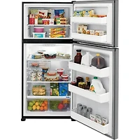 18.3 Cu. Ft. Stainless Top Freezer Refrigerator - OPEN BOX
