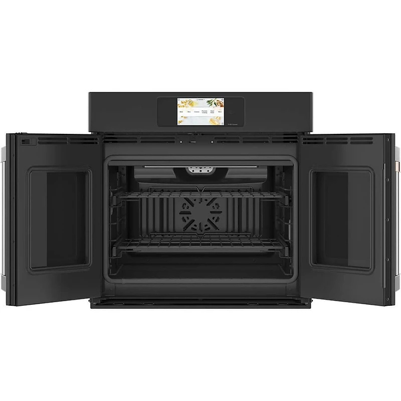 30 inch Matte Black Single Convection Smart Electric Wall Oven