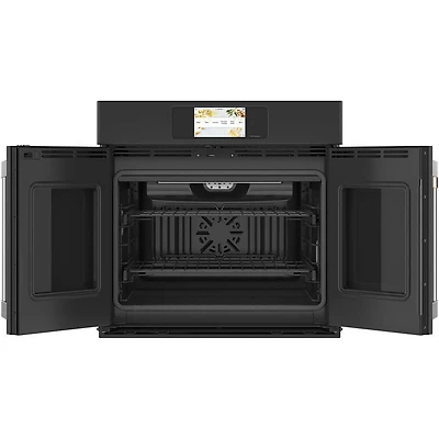 30 inch Matte Black Single Convection Smart Electric Wall Oven