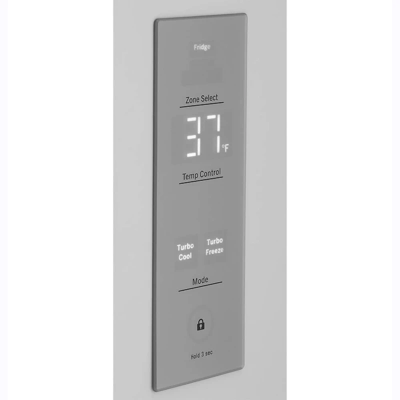 17.7 Cu. Ft. Stainless Steel Counter-Depth Bottom-Freezer Refrigerator