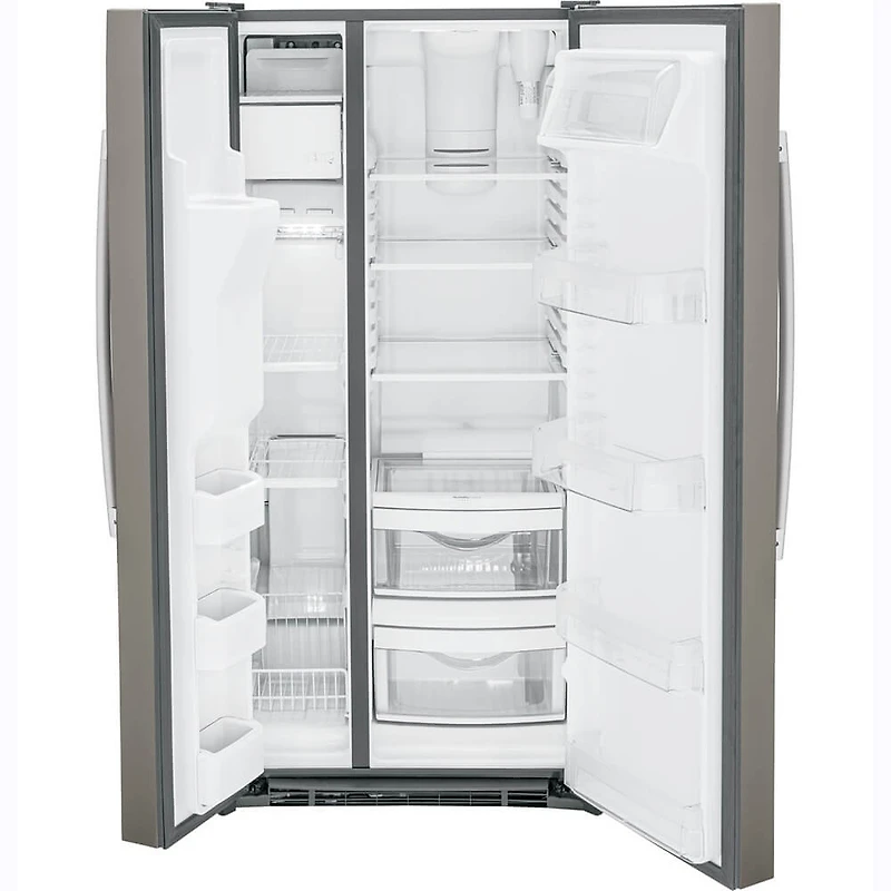 23.0 Cu. Ft. Slate Side-By-Side Refrigerator